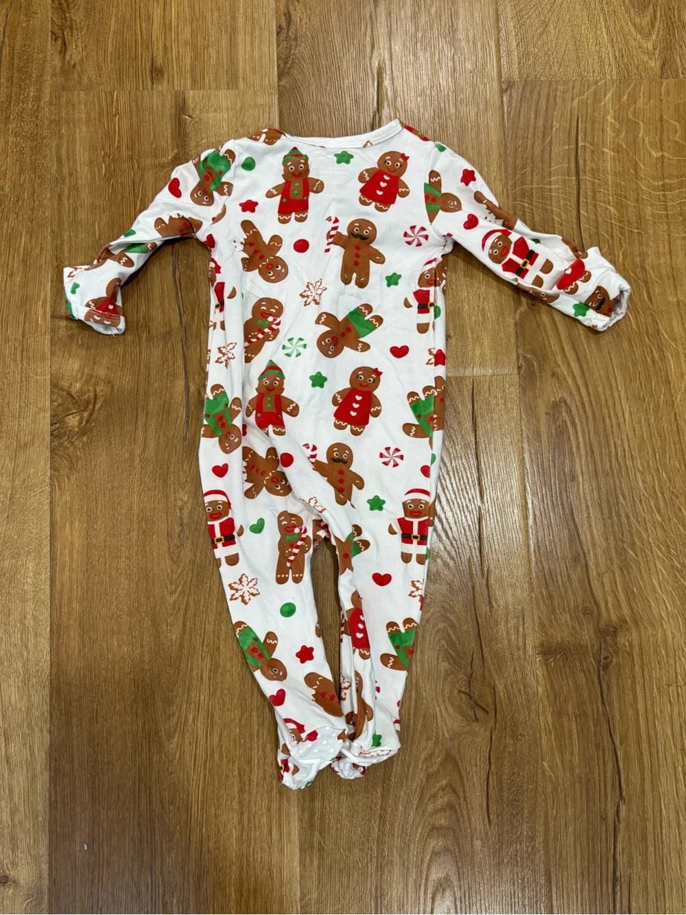 Caden Lane Holiday Gingerbread Man Bamboo Sleeper